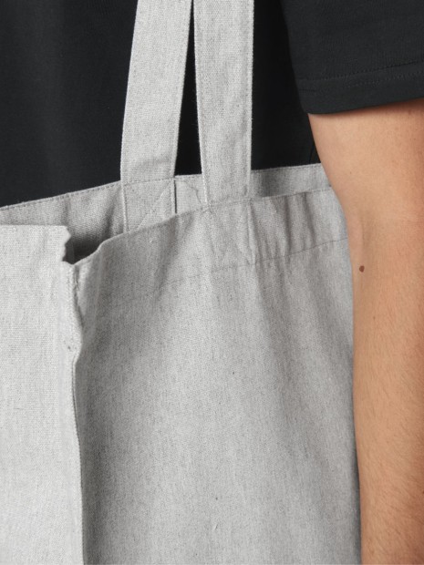 Tote bags à personnaliser STANLEY/STELLA Shopping Bag heather grey
