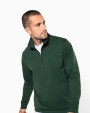 Sweat-shirt personnalisable KARIBAN Sweat-shirt col zippé homme