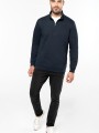 Sweat-shirts à personnaliser KARIBAN Sweat-shirt col zippé homme 