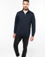 KARIBAN Sweatshirt 1/4-Reißverschluss Sweatshirt personalisierbar