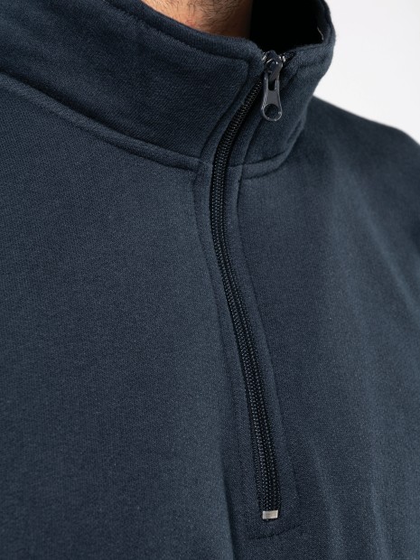 Sweat-shirts à personnaliser KARIBAN Sweat-shirt col zippé homme 