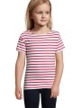 T-Shirts à personnaliser SOL'S Miles Kids blanc/rouge