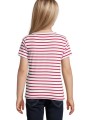 T-Shirts à personnaliser SOL'S Miles Kids blanc/rouge