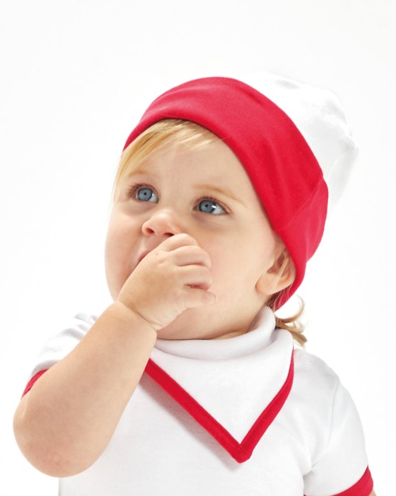 Baby artikel BABYBUGZ Baby Reversible Hat voor bedrukking &amp; borduring