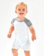Article bébé personnalisable BABYBUGZ Baby Baseball Playsuit