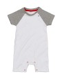 Article bébé personnalisable BABYBUGZ Baby Baseball Playsuit
