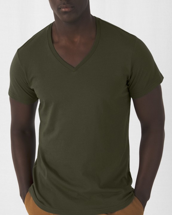 B&C Organic Cotton Inspire V-neck T-shirt T-Shirt personalisierbar