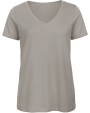 B&C Ladies' Organic Inspire Cotton V-neck T-shirt T-Shirt personalisierbar