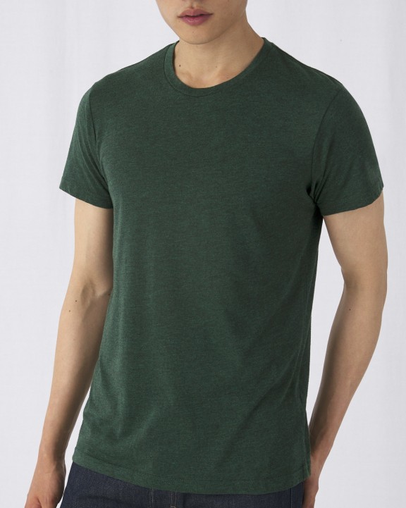 B&C Men's TriBlend crew neck T-shirt T-Shirt personalisierbar