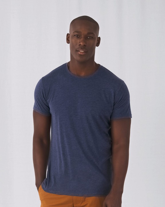 B&C Men's TriBlend crew neck T-shirt T-Shirt personalisierbar