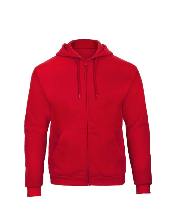 Sweater B&C ID.205 Hooded Full Zip Sweatshirt voor bedrukking &amp; borduring