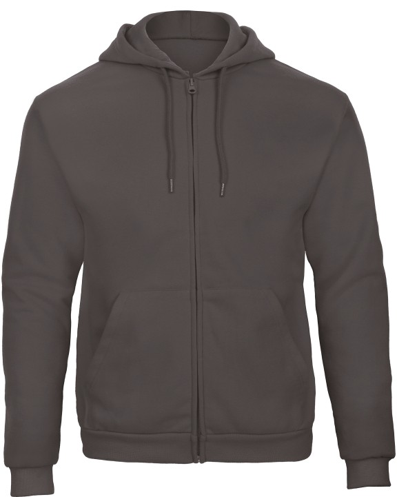 Sweater B&C ID.205 Hooded Full Zip Sweatshirt voor bedrukking &amp; borduring