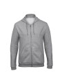 Sweater B&C ID.205 Hooded Full Zip Sweatshirt voor bedrukking &amp; borduring