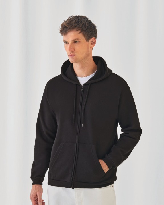 Sweater B&C ID.205 Hooded Full Zip Sweatshirt voor bedrukking &amp; borduring