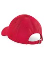 BEECHFIELD AUTHENTIC BASEBALL CAP rouge classique personnalisable