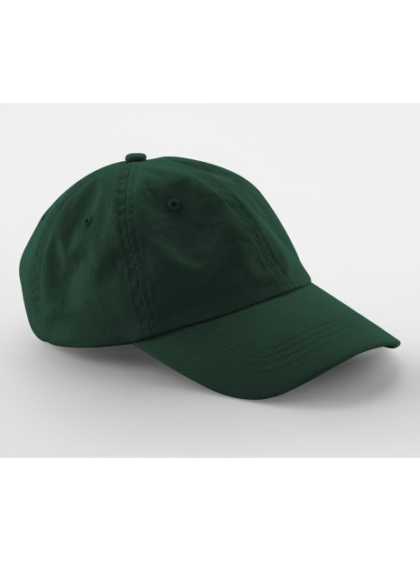 BEECHFIELD LOW PROFILE 6 PANEL DAD CAP vert bouteille personnalisable