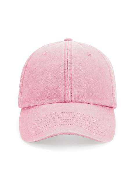 BEECHFIELD Casquette vintage profil bas vintage dusky pink personnalisable