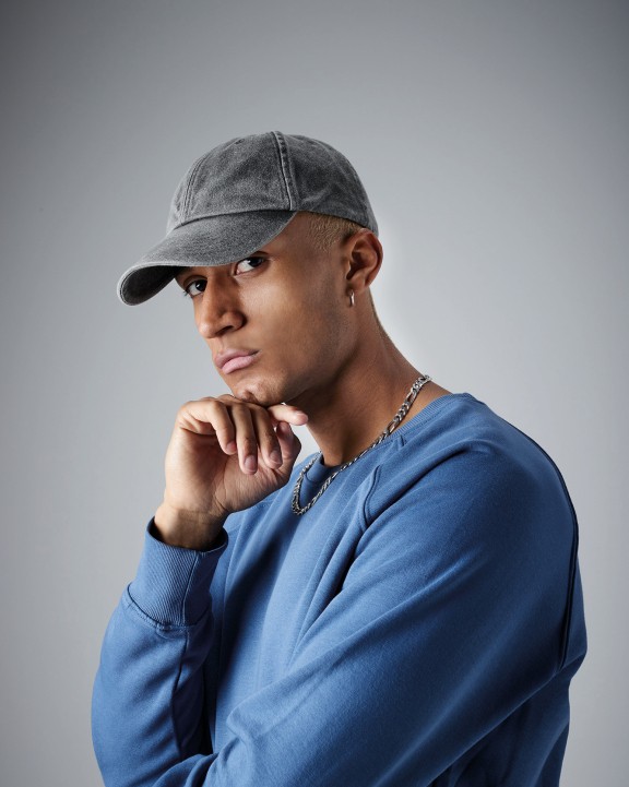 BEECHFIELD Vintage-Cap mit niedrigem Profil Kappe personalisierbar