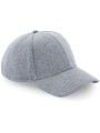 BEECHFIELD Casquette Baseball Athleisure - 6 panneaux heather grey personnalisable