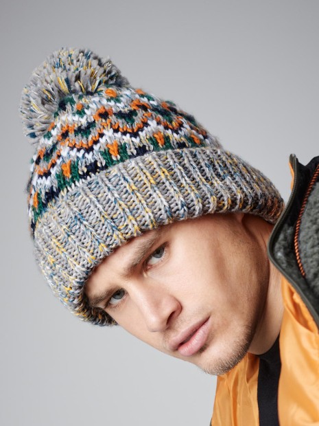 Bonnets à personnaliser BEECHFIELD BLIZZARD BOBBLE BEANIE 