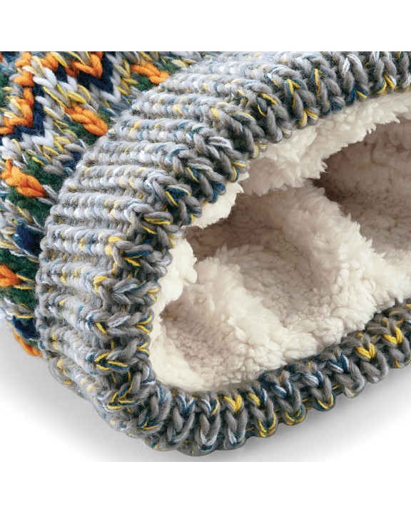 BEECHFIELD BLIZZARD BOBBLE BEANIE Mütze, Schal & Handschuh personalisierbar