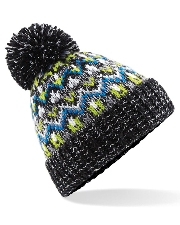 Bonnet, Écharpe & Gant personnalisable BEECHFIELD BLIZZARD BOBBLE BEANIE