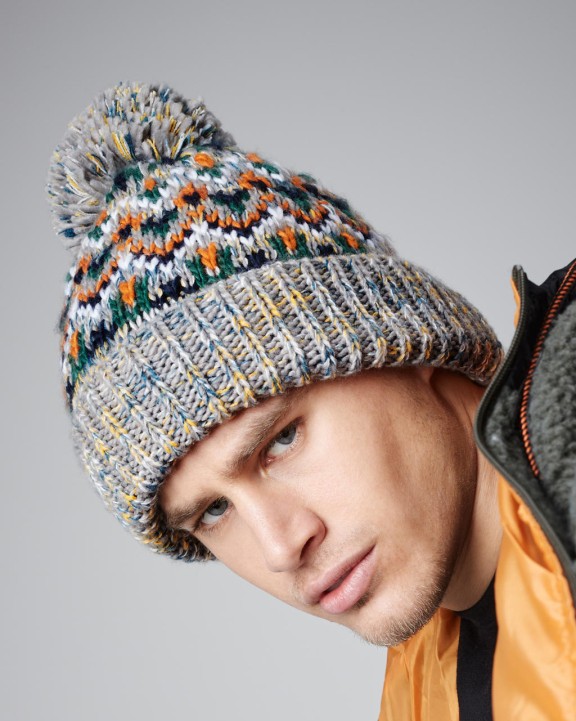BEECHFIELD BLIZZARD BOBBLE BEANIE Mütze, Schal & Handschuh personalisierbar