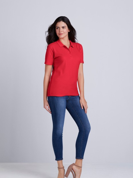 Polos à personnaliser GILDAN Polo Femme Softstyle Double Piqué 