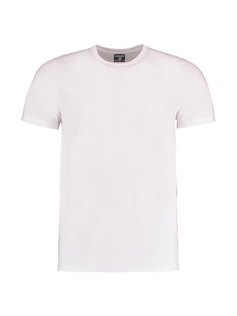 KUSTOM KIT Fashion Fit Superwash® 60º Tee blanc personnalisable