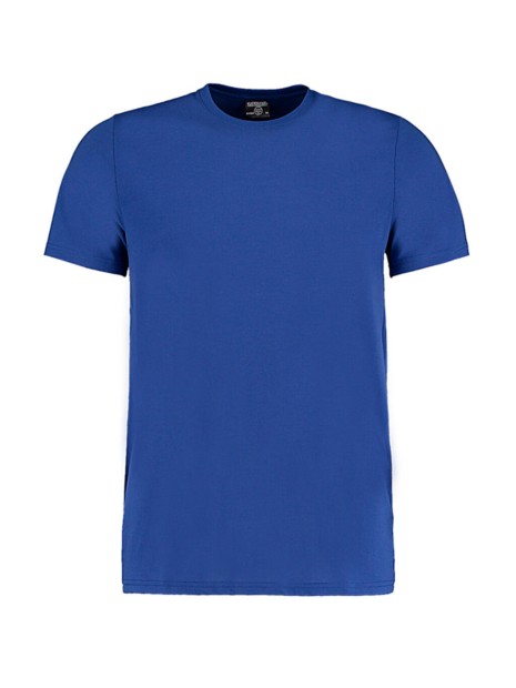 KUSTOM KIT Fashion Fit Superwash® 60º Tee bleu royal personnalisable