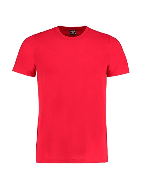 KUSTOM KIT Fashion Fit Superwash® 60º Tee rouge personnalisable