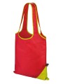 RESULT Sac shopping "compact" raspberry/lime personnalisable