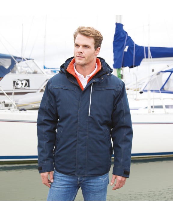 Jas RESULT Denim texture rugged jacket voor bedrukking &amp; borduring