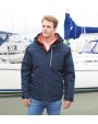 Veste personnalisable RESULT Parka robuste "effet denim"