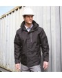 Veste personnalisable RESULT Parka robuste "effet denim"
