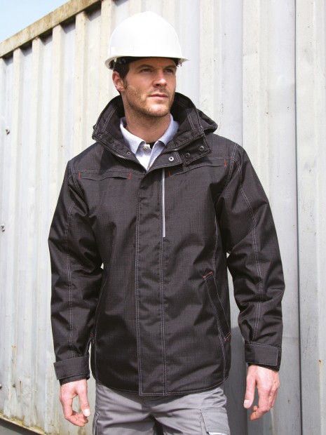 Vestes à personnaliser RESULT Parka robuste "effet denim" 