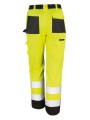 RESULT Pantalon cargo de sécurité fluo yellow personnalisable