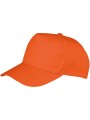 RESULT Casquette Boston junior orange personnalisable
