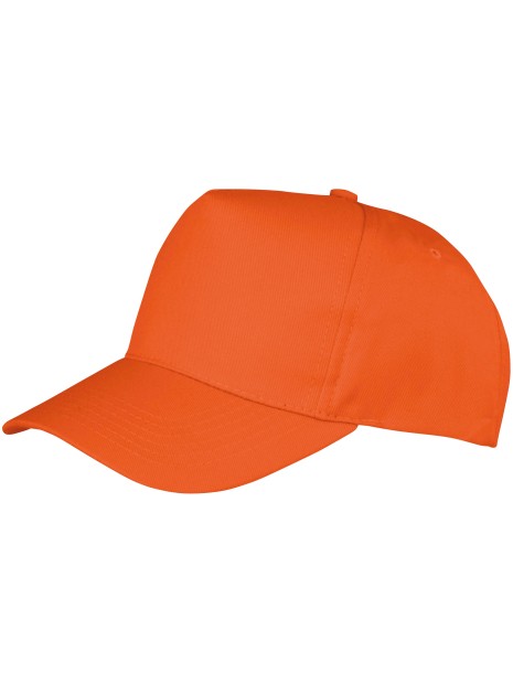 RESULT Casquette Boston junior orange personnalisable
