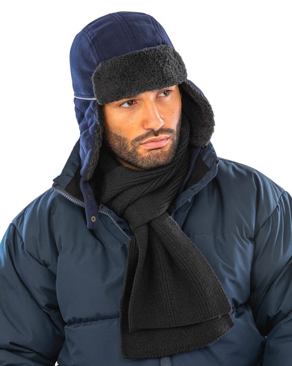 RESULT Mütze Ocean Trapper Mütze, Schal & Handschuh personalisierbar
