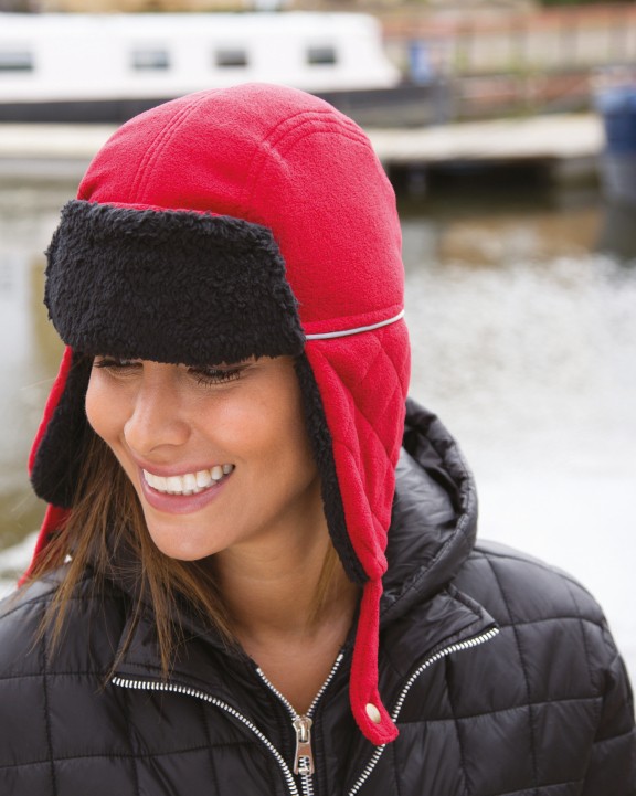 RESULT Mütze Ocean Trapper Mütze, Schal & Handschuh personalisierbar