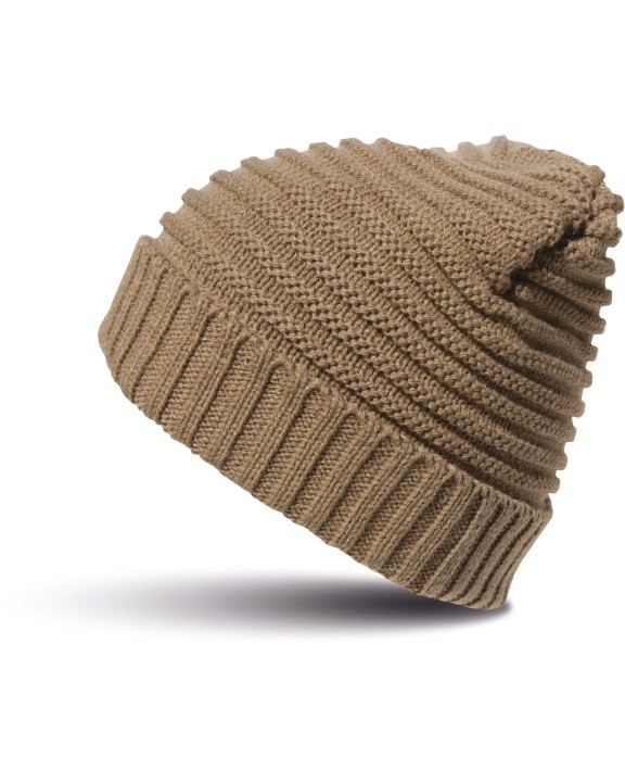 RESULT Braided knit hat Mütze, Schal & Handschuh personalisierbar