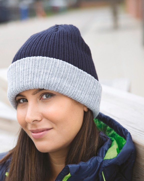 RESULT Braided Snood Mütze, Schal & Handschuh personalisierbar