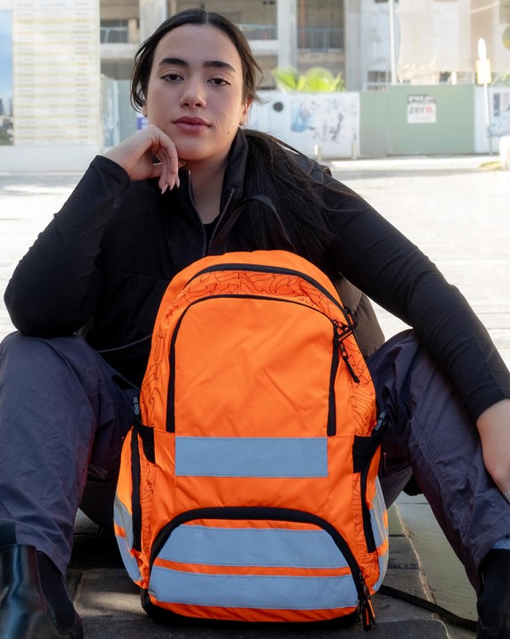 SHUGON London Hi-Vis Backpack  Tasche personalisierbar