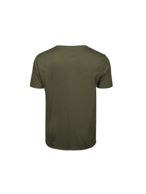 TEE JAYS RAW EDGE TEE olive personnalisable