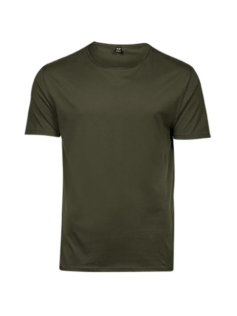 TEE JAYS RAW EDGE TEE olive personnalisable
