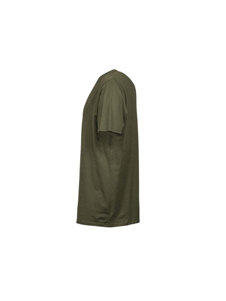 TEE JAYS RAW EDGE TEE olive personnalisable