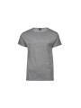 TEE JAYS ROLL-UP TEE heather grey personnalisable