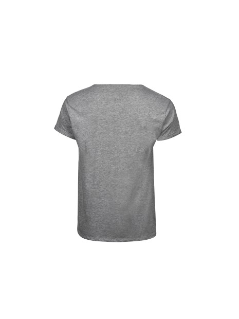 TEE JAYS ROLL-UP TEE heather grey personnalisable