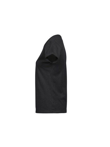 TEE JAYS WOMENS ROLL-UP TEE noir personnalisable